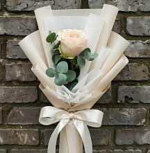 Букет цветов из:  Розы в Зелёную Поляну