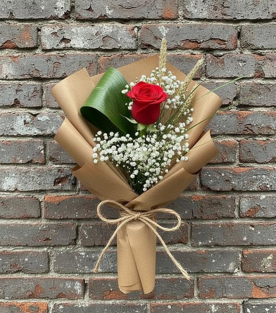 Букет цветов из: Розы в Зелёную Поляну