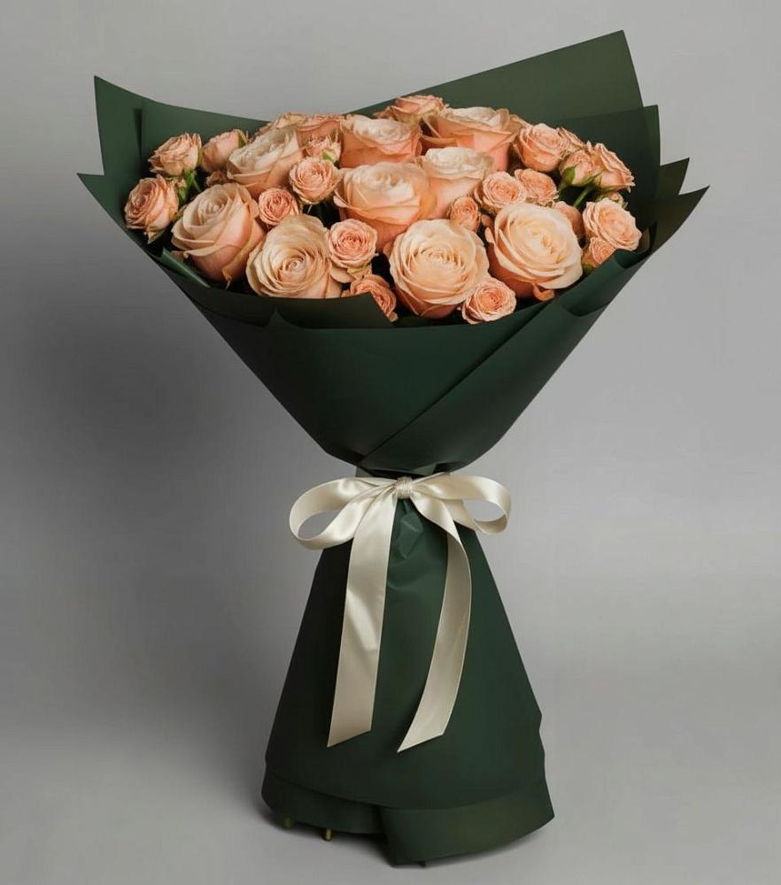 Букет Элегантный в Зелёную Поляну