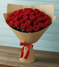 Букет Красные розы Милано в Зелёную Поляну