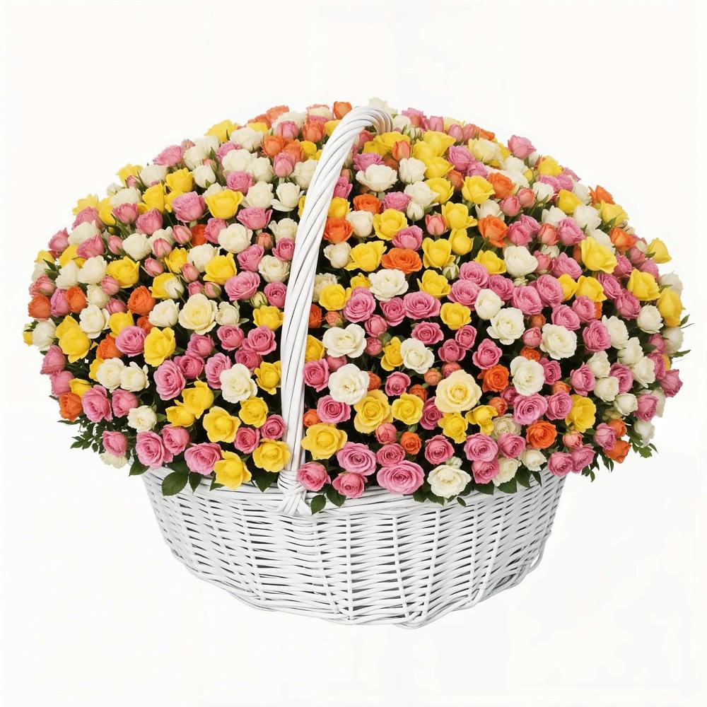 Премиум букет из: Розы в Зелёную Поляну