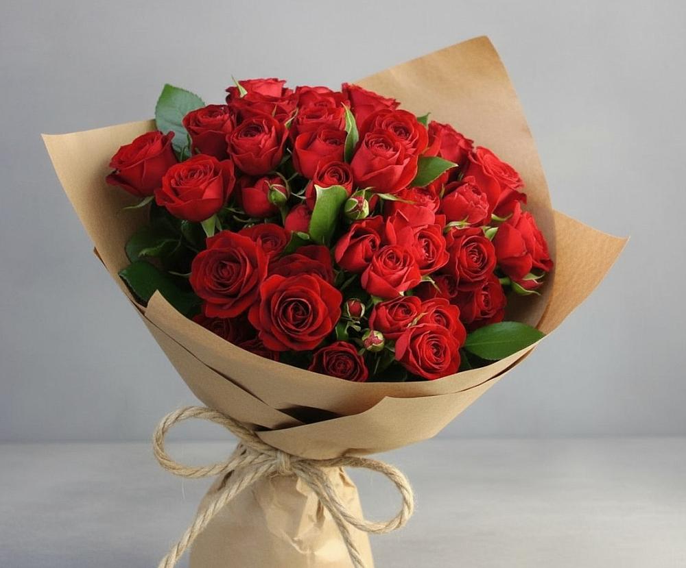 Букет Любовный роман в Зелёную Поляну