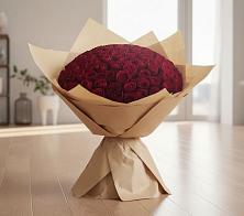 Букет 101 Красная роза в Зелёную Поляну