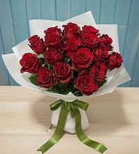 Букет Красные розы #REPLACE_PRED# Зелёную Поляну