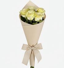 Букет цветов из:  Розы в Зелёную Поляну
