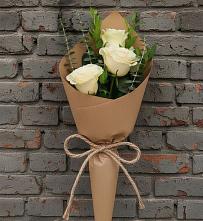 Букет цветов из:  Розы #REPLACE_PRED# Зелёную Поляну