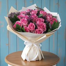 Букет цветов из:  Розы в Зелёную Поляну